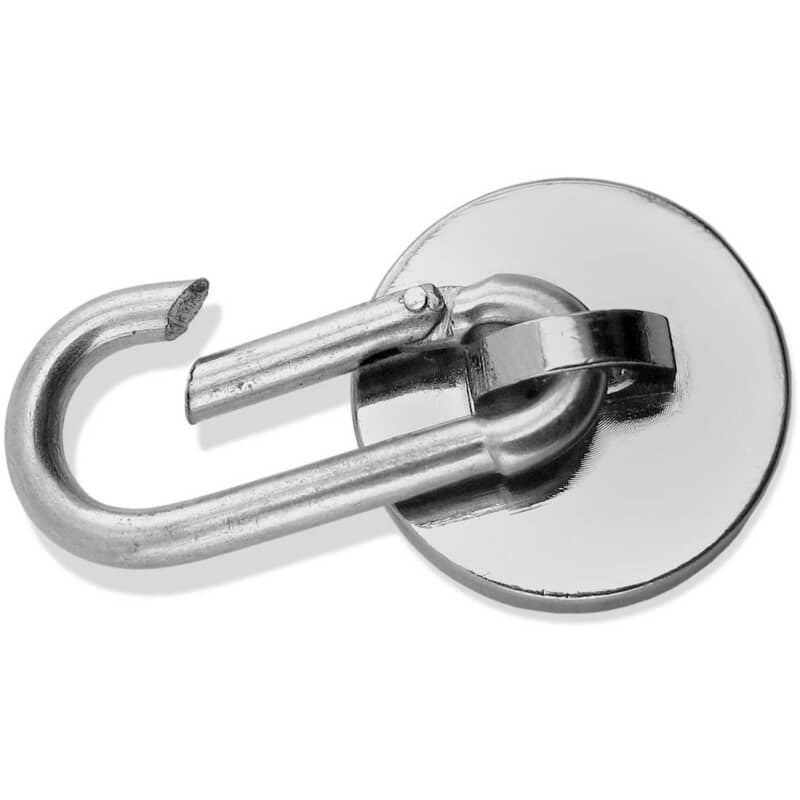 MASTER MAGNETICS Master Magnetics 07587 Neo Mag Carabiner Hook 45 lb (1 Pack)
