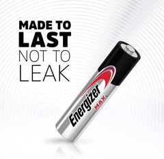 ENERGIZER Energizer E92LP-16 Max AAA Alkaline Batteries 1.5V (16 Pack)