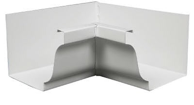 AMERIMAX Amerimax Home Products 27201 Aluminum Inside Mitre 5 in White
