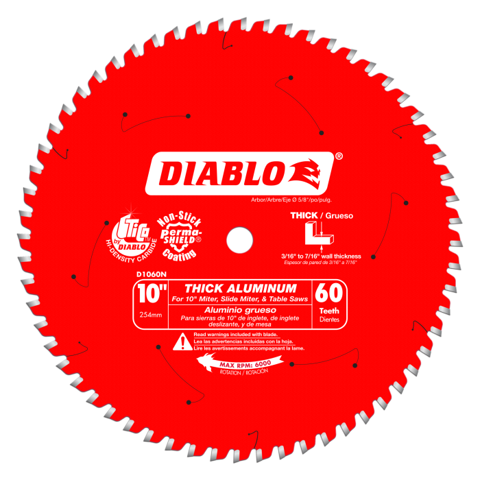 DIABLO D1060N CIRCULAR SAW BLADES