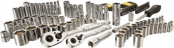 STANLEY Stanley STMT71652 Deep Standard Socket Set 123 Pc