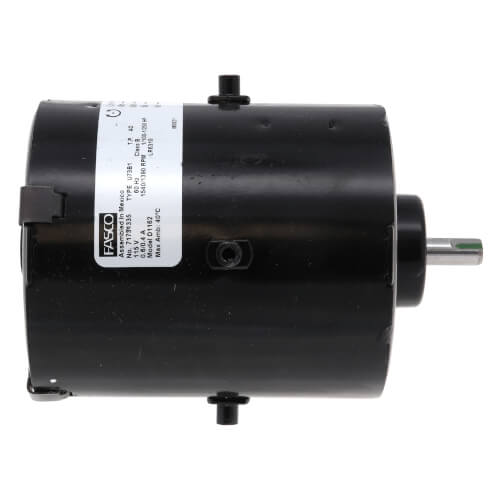 GENTEQ MOTORS Fasco D1162 3.3 Frame Open Ventilated Shaded Pole General Purpose Motor with Sleeve Bearing 1/100HP 1500rpm 115V 60Hz 0.6 amps