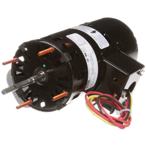 GENTEQ MOTORS Fasco D1178 3.3 Frame Open Ventilated Permanent Split Capacitor OEM Replacement Motor with Sleeve Bearing, 1/16 HP, 3450 RPM, 208-230V, 60 Hz, .57 Amps