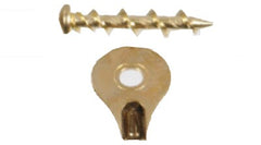 HILLMAN Hillman Fasteners 122377 Wall Dog Brass Hanger 3 Pack