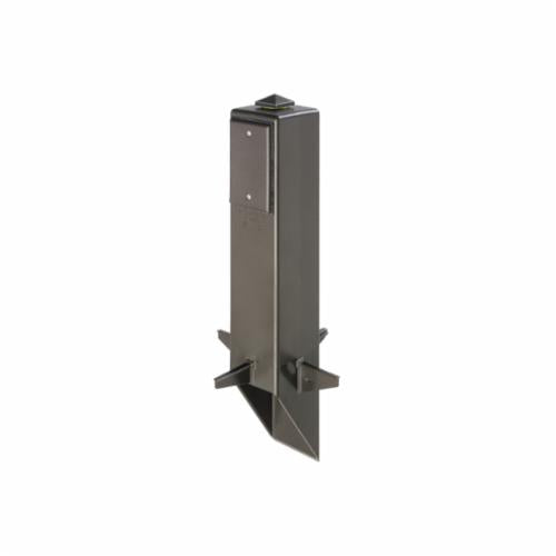 ARLINGTON Arlington GP19B Gard-N-Post Black Support FXTR SQ POST 2 PLSTC BK LOW PF