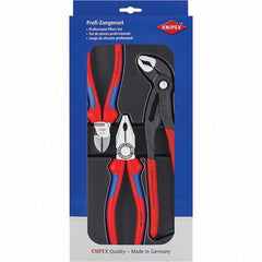 KNIPEX Knipex 00 20 09 V01 3-piece Plier Set Plastic Tray