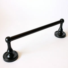 RUSTICWARE Rusticware 8224BLK Towel Bar 24 Inch Black Midtowne
