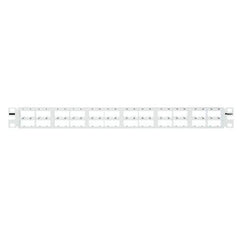 PANDUIT Panduit CPP48HDEWWH 48 Port High Density Patch Panel