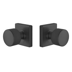 EMTEK Emtek EE3110PGMB Passage Knob Lock Square Rose Matte Black