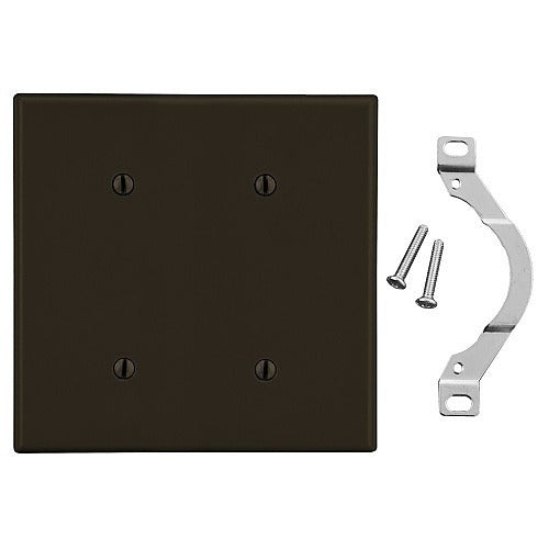 HUBBELL Hubbell Premise Wiring P24 Wallplate 2-gang Strip Mount