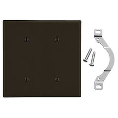 HUBBELL Hubbell Premise Wiring P24 Wallplate 2-gang Strip Mount