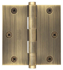 EMTEK Emtek 96413US7 Solid Brass Ball Bearing Hinge Pair French Antique