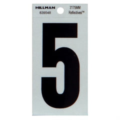 HILLMAN Hillman Fasteners 839548 Reflective Adhesive Number 5 3in