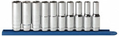 GEARWRENCH Gearwrench 80704 Metric Deep Socket Set 1/2 in Drive