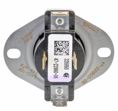 RUUD RUUD 47-22860-06 SPST Flanged Airstream Limit Control Switch
