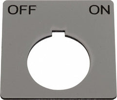 SCHNEIDER ELECTRIC Schneider Electric 9001KN144SP Legend Plate Off-on 30mm
