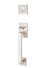 EMTEK Emtek 4820HLOUS15LH Helios Lever Baden Handleset Satin Nickel
