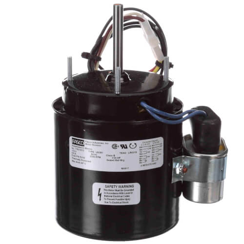 GENTEQ MOTORS Fasco D218 HVAC Motor 1/20 HP 3200 RPM 115V 3.3