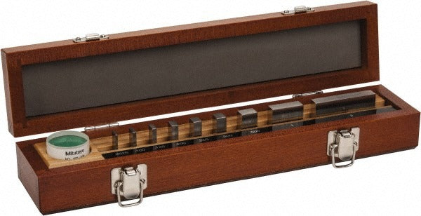 MITUTOYO Mitutoyo 516-930-26 Steel Gage Block Set Grade 0 9 Piece