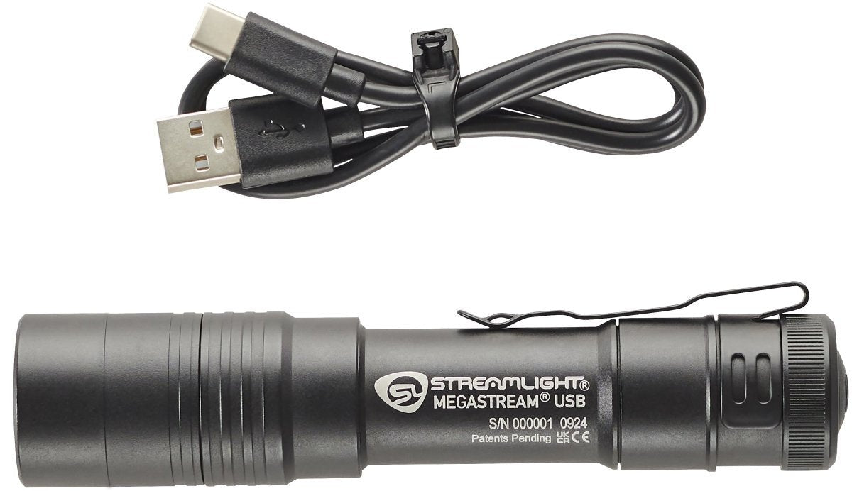 STREAMLIGHT Streamlight 66210 MegaStream USB Flashlight 1800 Lumens (5.3 in)