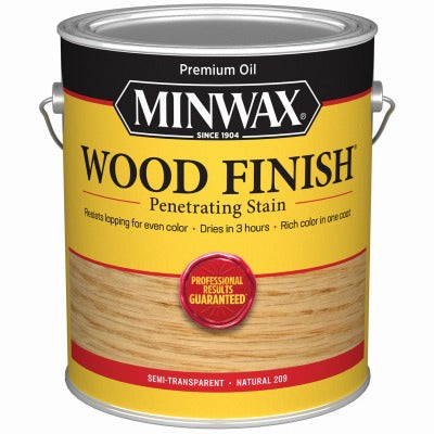 MINWAX Minwax 71070 Wood Finish 1 Gallon Natural 250 Voc
