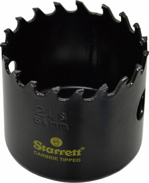 STARRETT Starrett 65625 Hole Saw 2-1/8 in Carbide Tipped