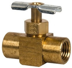 EATON Eaton 6805 Straight Needle Valve 1/4 in Fnpt Brass 150 Psi