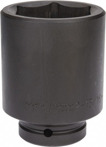 PROTO Proto J10045L Impact Socket 1 in Drive 2-13/16 in 6-point