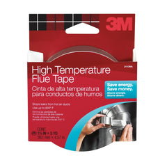 3M 3M 2113NA High Temperature Flue Tape Up to 600 degrees F (1.5 in x 5 yd)