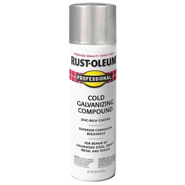 RUST-OLEUM Rust-Oleum 7585838 Professional Cold Galvanizing Compound Spray Paint 20 oz