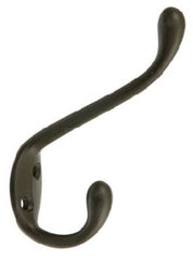 NATIONAL HARDWARE National Mfg N331-066 Heavy Duty Garment Hook Bronze 5pk