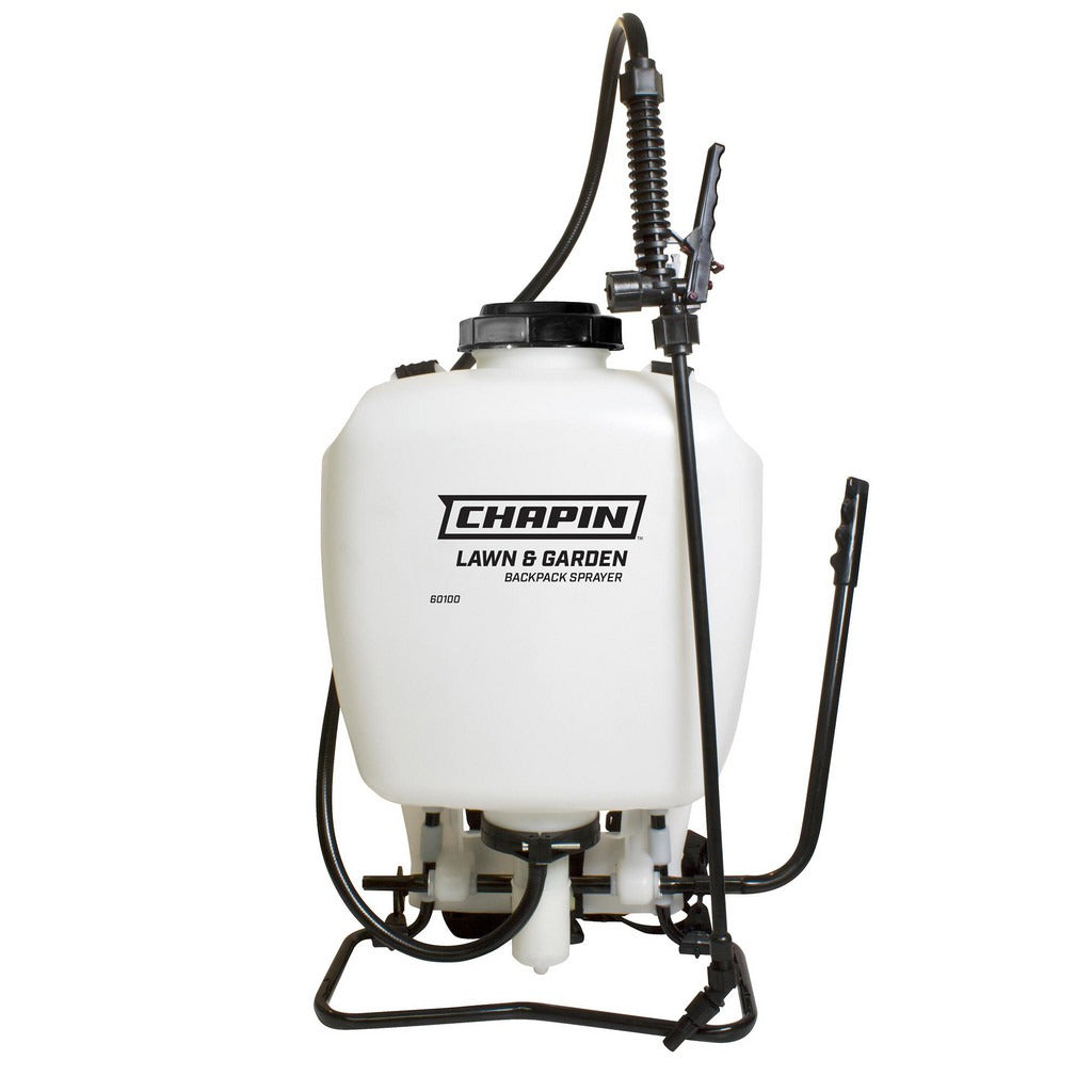 CHAPIN Chapin 60100 Backpack Sprayer 4 Gallon Chemical Safe