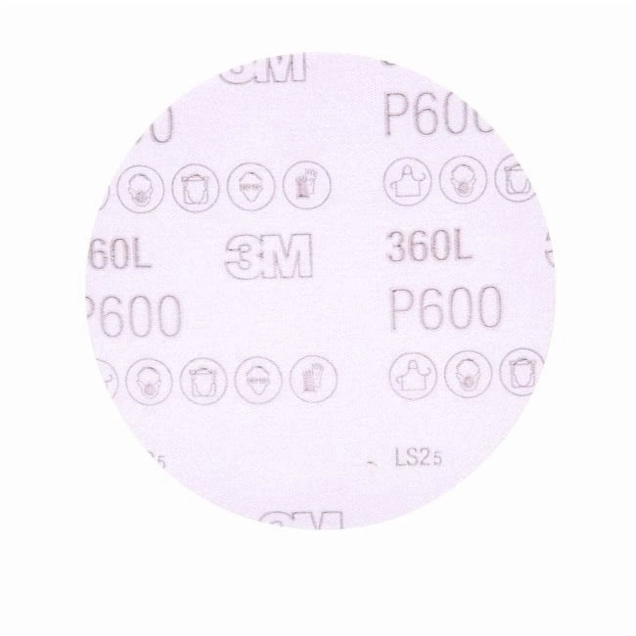 3M 3M 7100142945 Hookit 360L Disc Coated P600 (5 in, 500 per case)