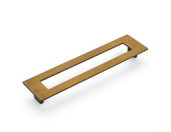 SCHAUB Schaub 446-BRBZ Rectangular Cabinet Pull Burnished Bronze