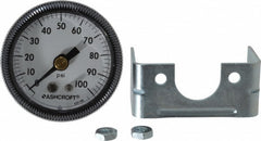 ASHCROFT Ashcroft 662876000159 Pressure Gauge 0-100 Psi 1.5in