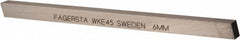 SECO TOOLS Seco 02029 Tool Bit Blank WKE45 Cobalt Square 6mm