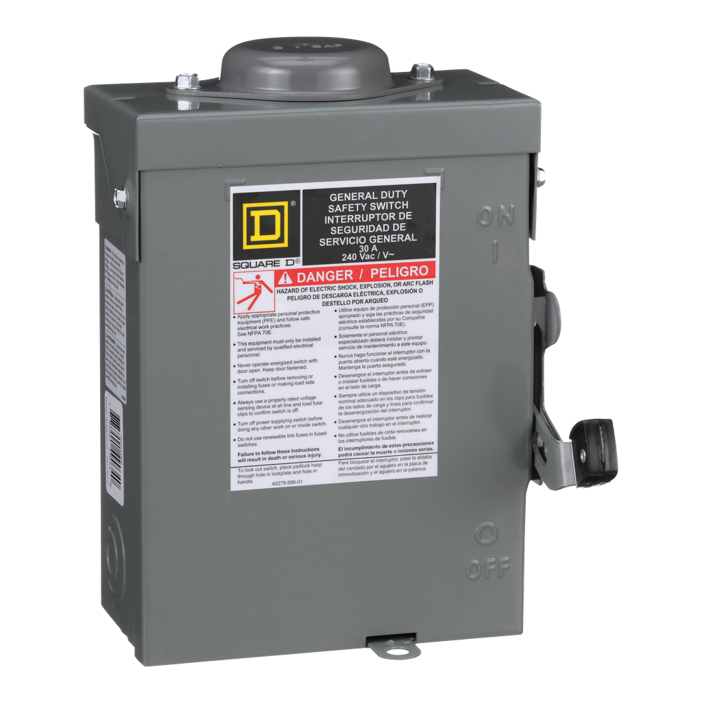 SCHNEIDER ELECTRIC DU221RBUP SAFETY SWITCHES