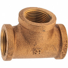 MERIT BRASS Merit Brass XB106-12 Brass Pipe Tee 3/4 in Fbspt Class 125