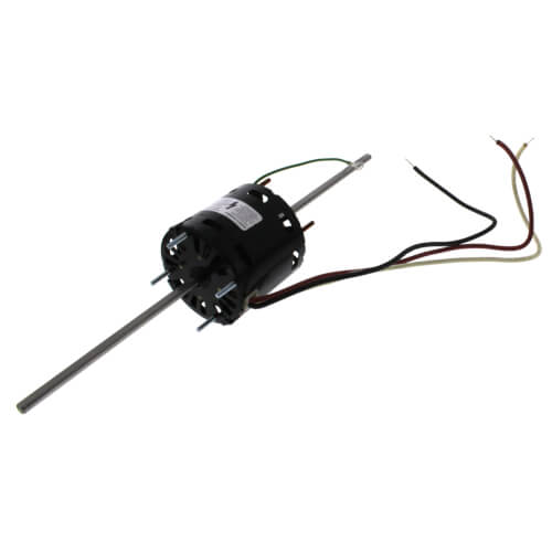 GENTEQ MOTORS Fasco D366 3.3 Frame Open Ventilated Shaded Pole Window A/C Motor with Sleeve Bearing, 1/14-1/25HP, 1550rpm, 115V, 60Hz, 2.5-1.5 amps