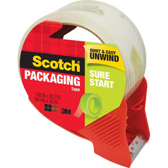 3M 3M MMM3450SRD Sure Start Packaging Tape (1 Roll) 3450SRD