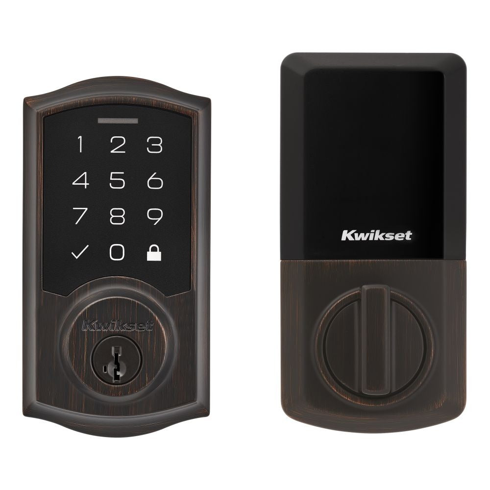 KWIKSET Kwikset 9270TRL-11PS Electronic Deadbolt Venetian Bronze