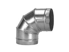 LUKJAN Lukjan rx530926 Adjustable 90 Degree Furnace Elbow 9 Inch