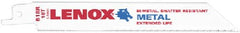 LENOX American Saw Mfg Co 20567S618R Bimetal Recip Blade 6in 18T