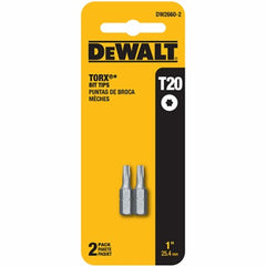 DEWALT Dewalt Accessories DW2660-2 T20 Torx Bit 1 Inch 2 Pack