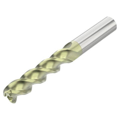 SECO TOOLS Seco 10023078 Corner Radius End Mill 1/2 in 3 Flute Anf Carbide