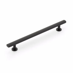 SCHAUB Schaub 555-MB Cabinet Pull 8 in Matte Black Heathrow