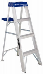LOUISVILLE LADDER Louisville Ladder AS2104 Aluminum Step Ladder 4 Ft 250 Lb