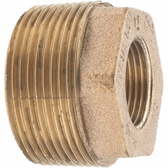 MERIT BRASS Merit Brass XB114-2412 Brass Pipe Bushing 1-1/2x3/4 Class 125