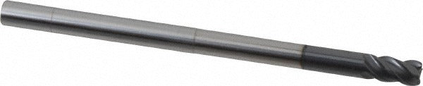SECO TOOLS Seco 17002062 Corner Radius End Mill 1/4 in 4 Flute