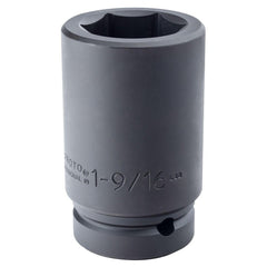 PROTO Proto J10025L Impact Socket 1 in Drive 1-9/16 in 6-point